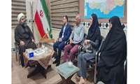  دیدار رئیس مرکز آموزش فنی و حرفه‌ای شهرستان بندرلنگه با امام جمعه شهرستان به مناسبت هفته ملی مهارت